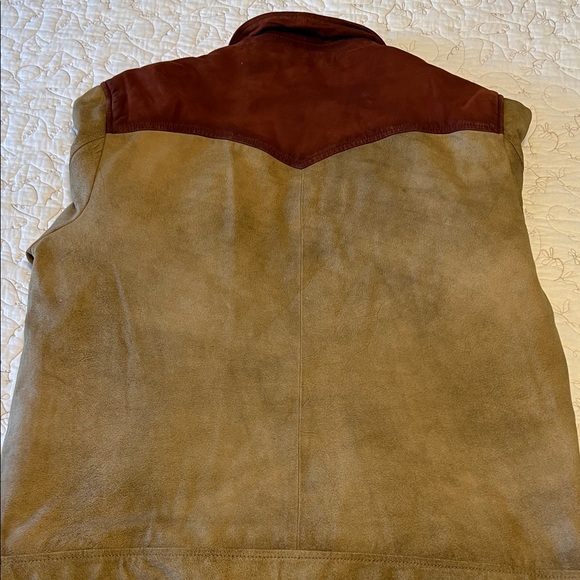 Lucchese Tan and Brown Jacket - Picture 6 of 8